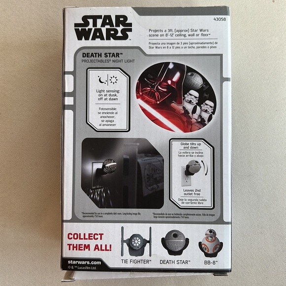 🎆🎆Star Wars Projectable LED Night Light🎆🎆 - Picture 2 of 9